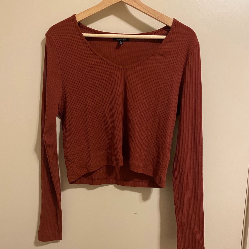 Topshop Cropped Longsleeve